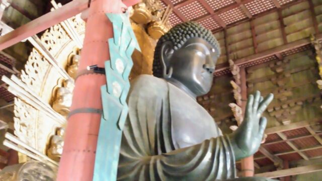 奈良、東大寺の大仏様